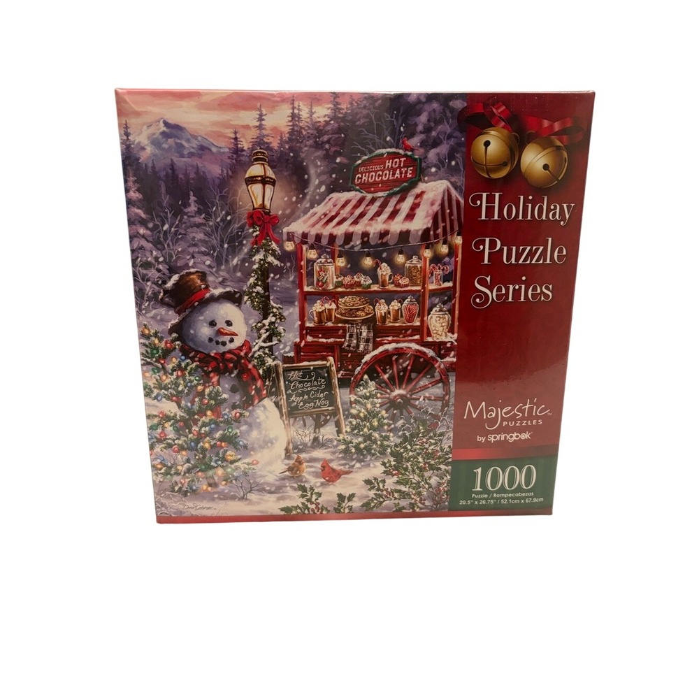 Majestic Holiday Puzzle Series by Springbok Christmas Holiday Photo New